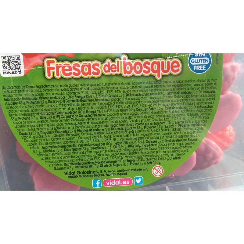 Fresas del Bosque Rellenas【Comprar Online】Envío 24 horas