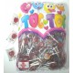 Piruletas corazón Toc Toc fresa 200 unid