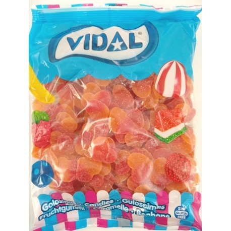 Melocotones azucar Vidal 250 unid 1,6 Kl aprox.