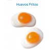 Huevos fritos de gominola Vidal 250U. 1,6 kl aprox