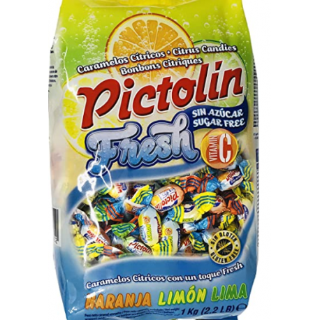 CARAMELO FRESH VITAMINADO SIN AZUCAR 340U 1KL