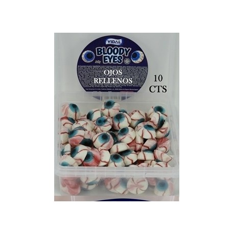ojos de gominola rellenos VIDAL 65 unidades