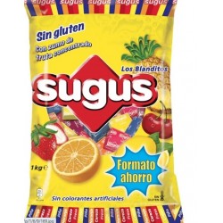SUGUS CARAMELOS MASTICABLES 1 KILO
