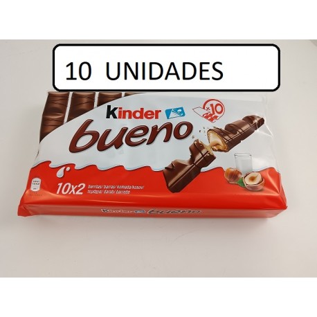 KINDER BUENO PACK DE 10 UNIDADES