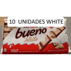 KINDER BUENO WHITE 10 UNIDADES