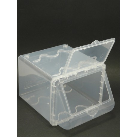 TARRO VACIO CON TAPADERA PEXPOSITOR PLASTICO